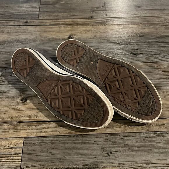 Converse Charcoal and White Low-Top Sneakers - Picture 8 of 8